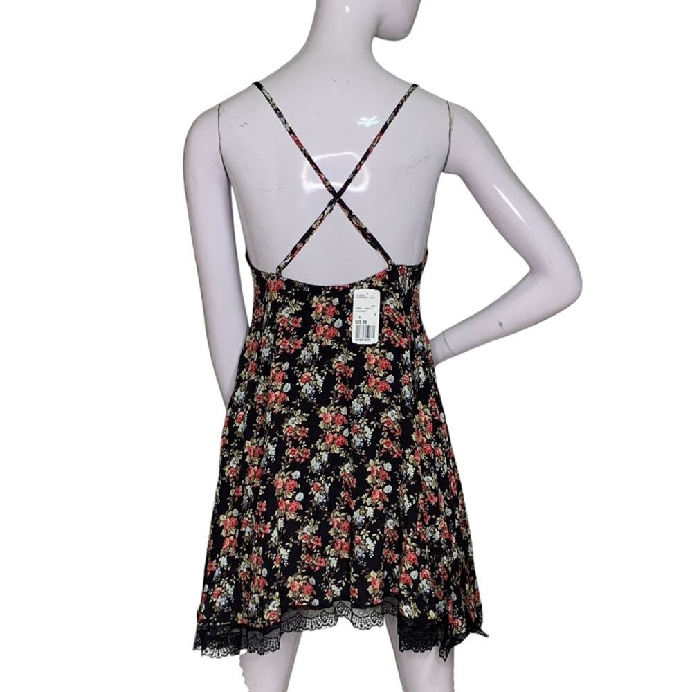 Forever Twenty One NWT Dress Floral Print Multicolor Adjustable Straps Size S - Picture 9 of 13